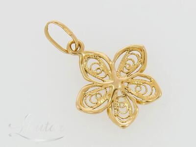 Kuld kulon 585* Lill