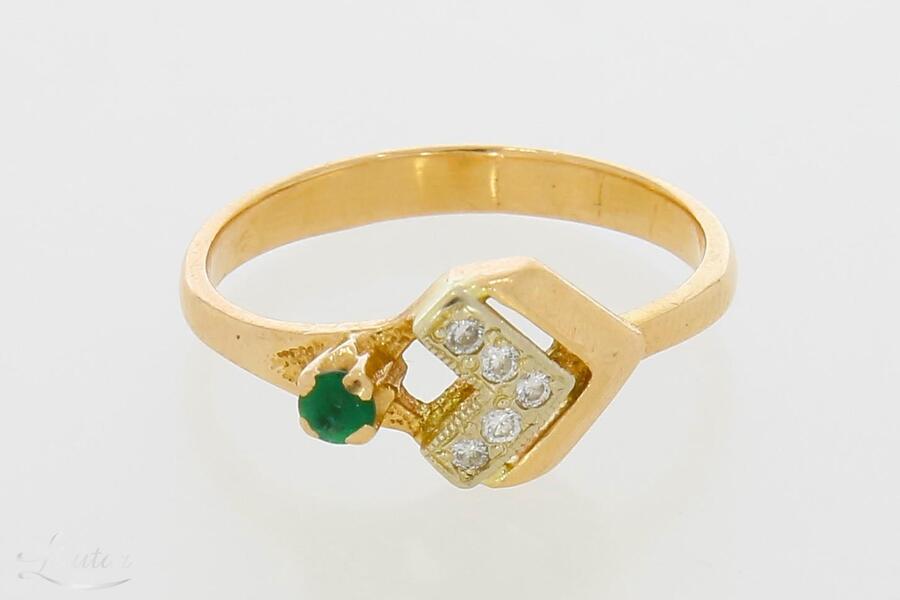 Kuldsõrmus 585* Briljandid