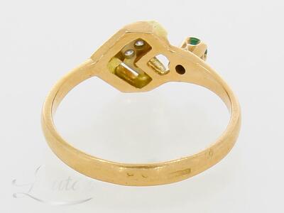 Kuldsõrmus 585* Briljandid