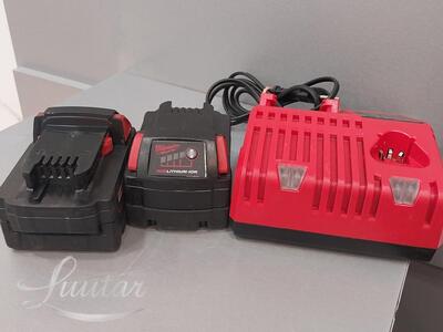 Laadija Milwaukee M12-18C + 2 aku