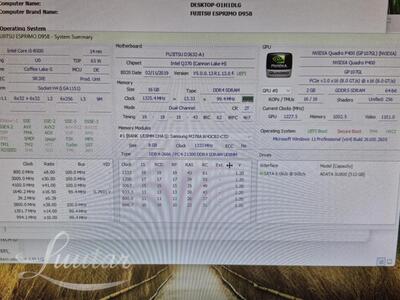 Lauaarvuti Fujitsu Esprimo D958
