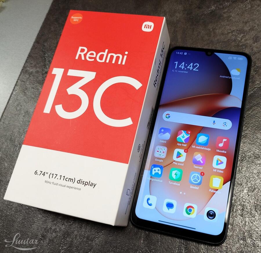 Mobiiltelefon Xiaomi Redmi 13C 256GB