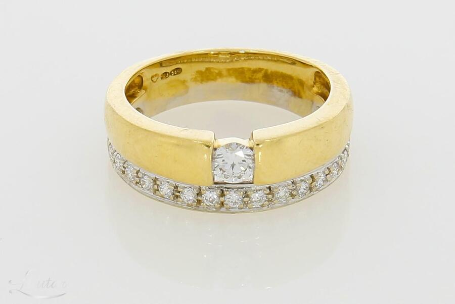 Kuldsõrmus 585* Briljandid