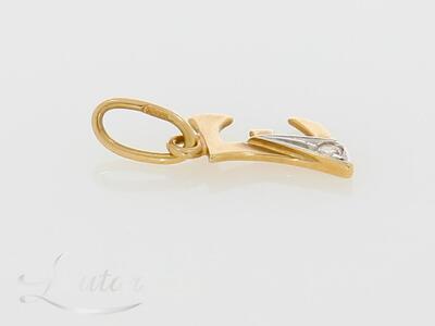 Kuld kulon 585* "E" täht 