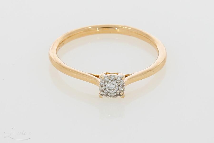 Kuldsõrmus 585* Briljandid