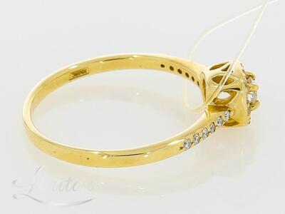 Kuldsõrmus 585* UUS!  Briljandid