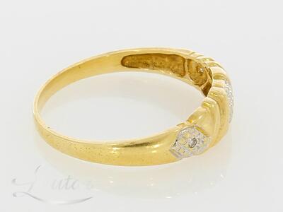 Kuldsõrmus 585* Briljandid