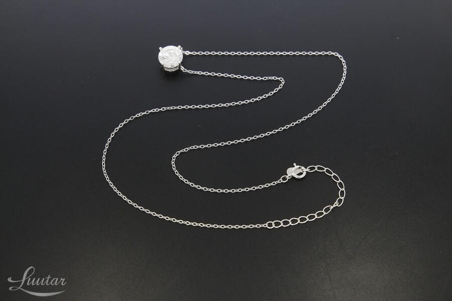 Hõbekaelakett 925* UUS! Moissaniit