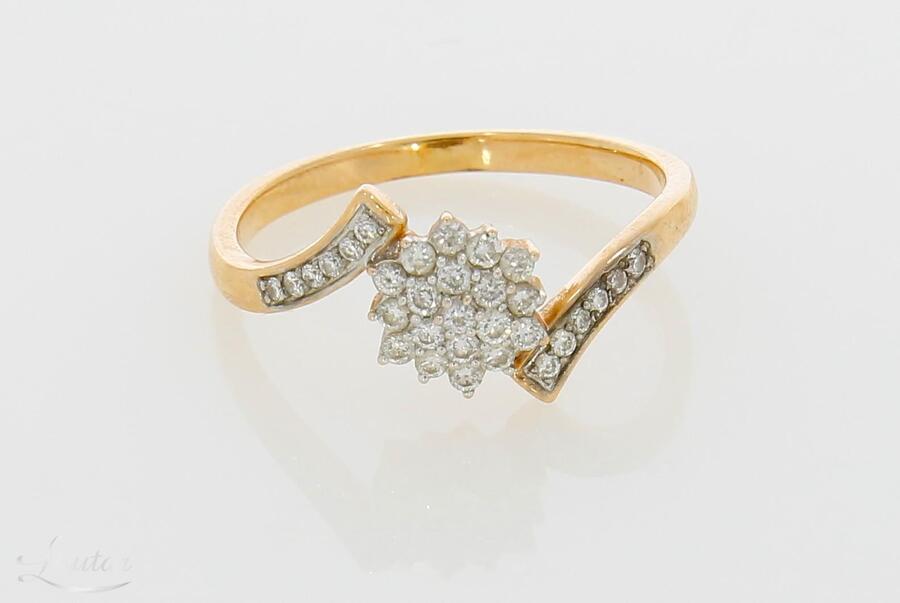 Kuldsõrmus 585* Briljandid 