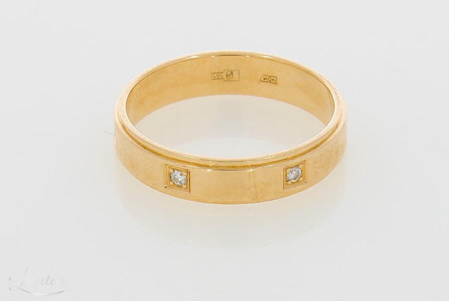 Kuldsõrmus  585* Briljandid