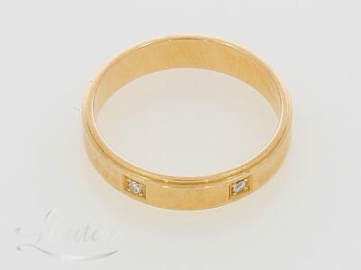 Kuldsõrmus  585* Briljandid