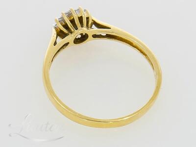 Kuldsõrmus 585* Briljandid