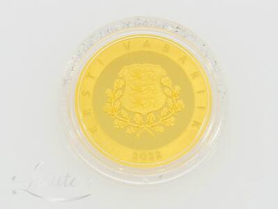 Kuldmünt 999* 25€ Liivimaa Maapäev 1422 Eesti Vabariik 2022a