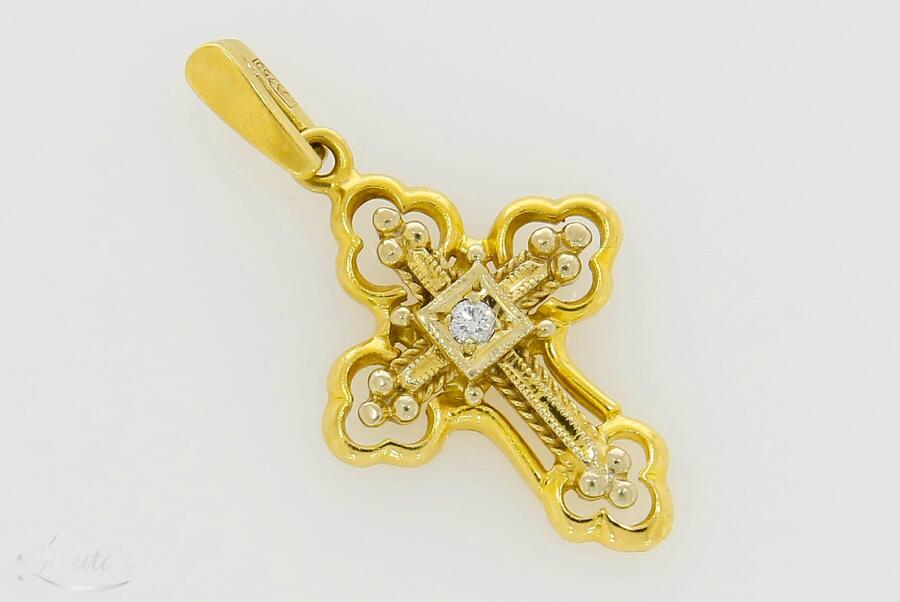 Kuld kulon 750* Briljant Rist