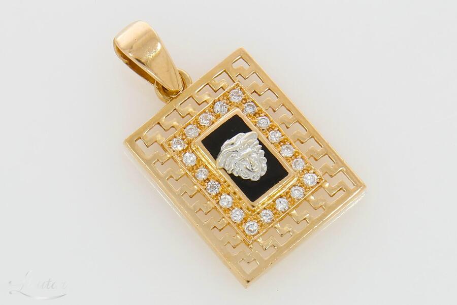 Kuld kulon 585*  Versace