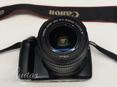 Peegelkaamera Canon 1100D+EFS 18-55