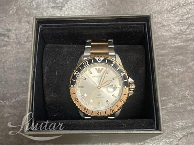 Käekell Emporio Armani World Explorer Silver colored/Rose gold colored steel Ø42 mm