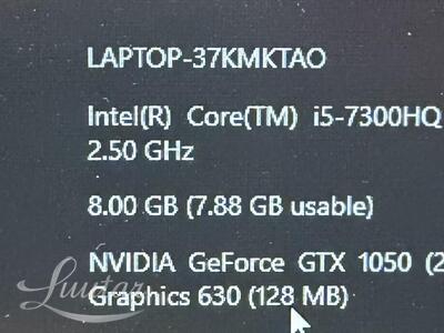 Sülearvuti HP Omen17-anOxx 37KMKTAO