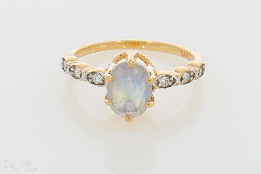 Kuldsõrmus 585*  Briljandid