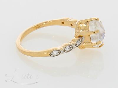 Kuldsõrmus 585*  Briljandid