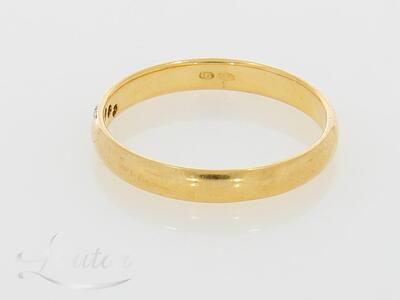 Kuldsõrmus 585*  Briljandid