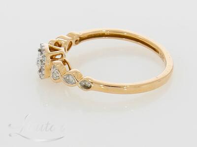 Kuldsõrmus 585* Briljandid