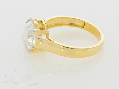 Kuldsõrmus 750* UUS! Briljant 3.02ct