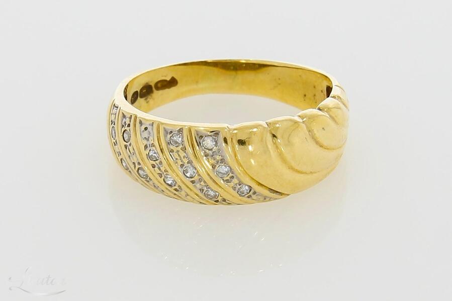 Kuldsõrmus 585* Briljandid!