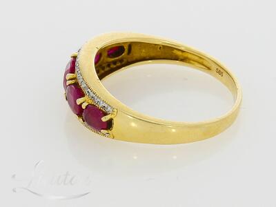 Kuldsõrmus 585* Briljandid!