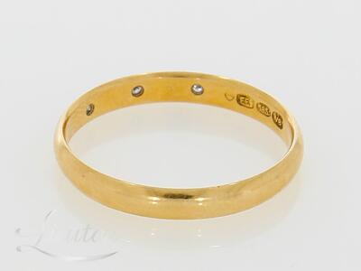 Kuldsõrmus 585* Briljandid