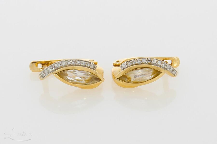 Kuldkõrvarõngad 585*Briljandid