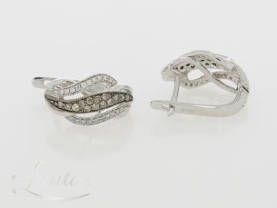 Kuldkõrvarõngad 585* Briljandid 