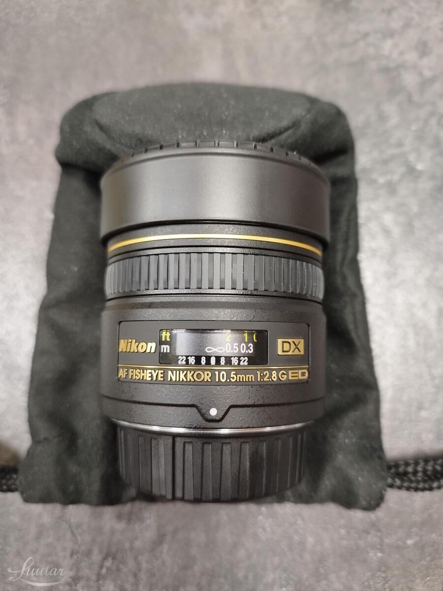 Objektiiv Nikon AF DX Fisheye-Nikkor 10.5mm f/2.8G ED