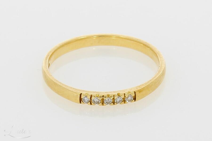 Kuldsõrmus 585* Briljandid