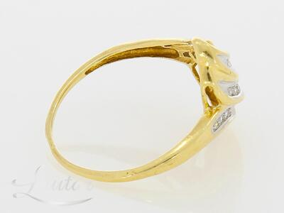 Kuldsõrmus 585* Briljandid