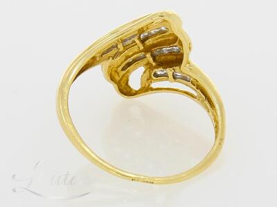 Kuldsõrmus 585* Briljandid