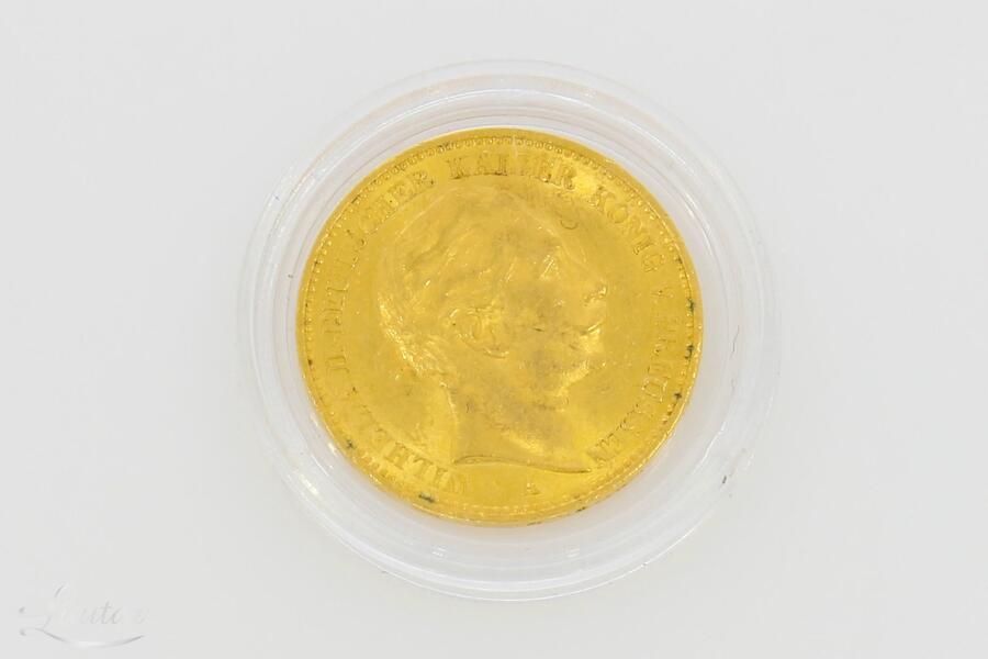 Kuldmünt 900* Deutsches Reich 20 Mark 1900 A Wilhelm II