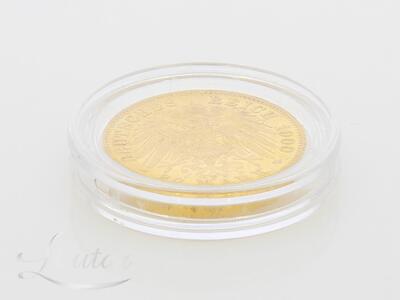 Kuldmünt 900* Deutsches Reich 20 Mark 1900 A Wilhelm II