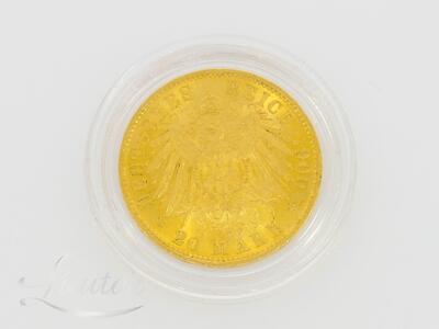 Kuldmünt 900* Deutsches Reich 20 Mark 1900 A Wilhelm II