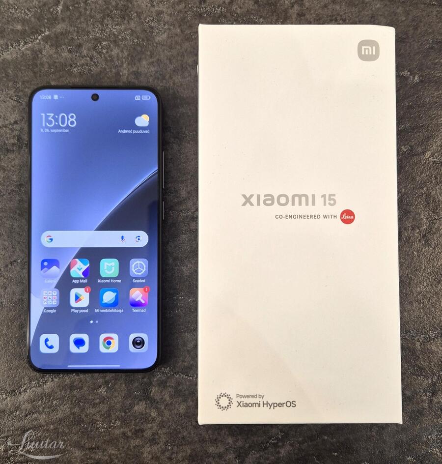 Mobiiltelefon Xiaomi 15 512GB