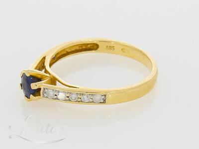 Kuldsõrmus 585* Briljandid