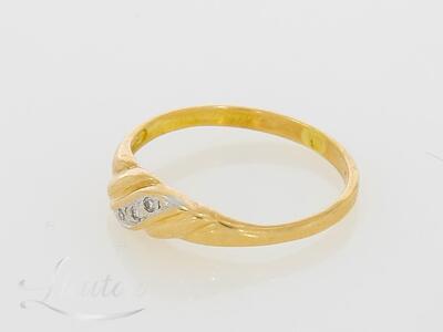 Kuldsõrmus 585* Briljandid