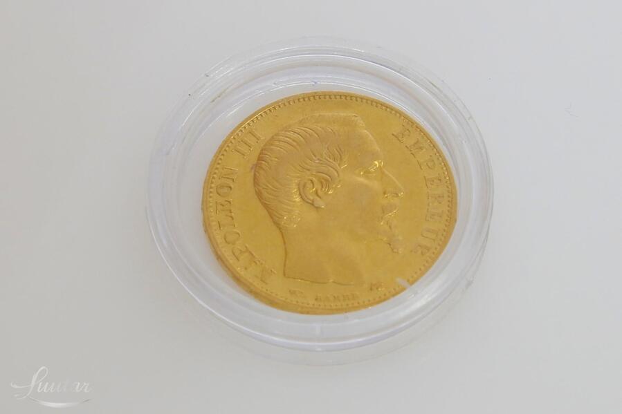 Kuldmünt 900* 20 Francs Napoleon III