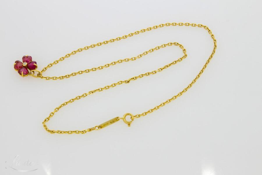 Kuldkaelakett 750* + Ripats