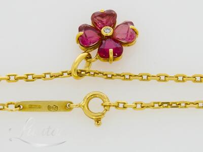 Kuldkaelakett 750* + Ripats