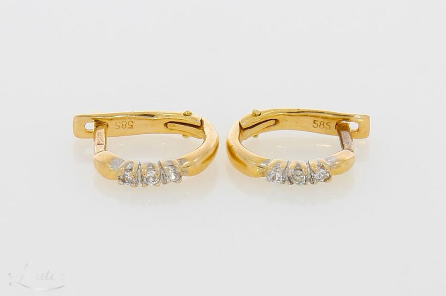 Kuldkõrvarõngad 585*