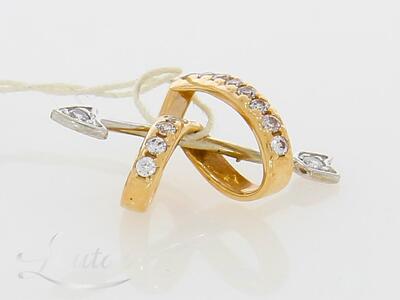 Kuld kulon 585*Süda! Uus!