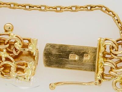 Kuldkäekett 585* Bismark