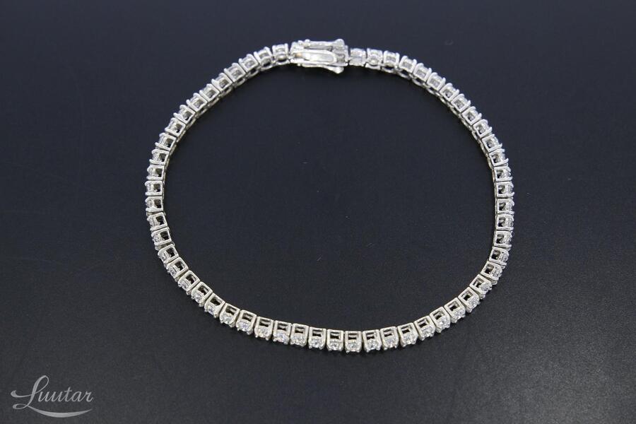 Hõbekäekett 925* Moissaniidid