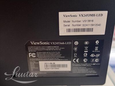 Monitor ViewSonic VX2453MH-LED